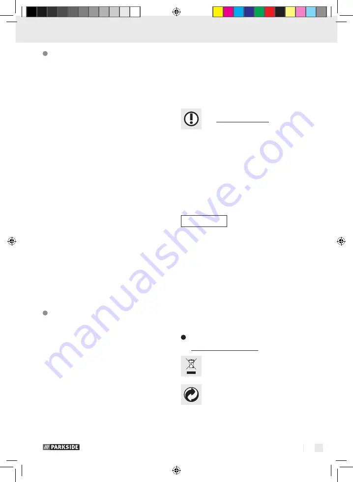 Parkside PABK 60 A1 Скачать руководство пользователя страница 23