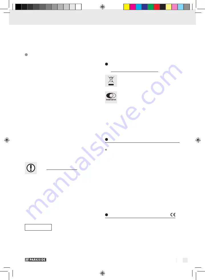 Parkside PABK 60 A1 Operation And Safety Notes Translation Of Original Operation Manual Download Page 53