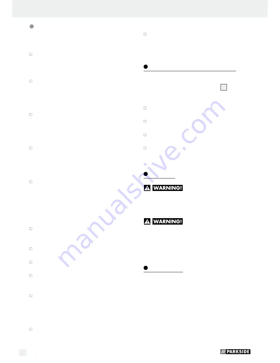 Parkside PABS 12 A1 Operation Manual Download Page 12