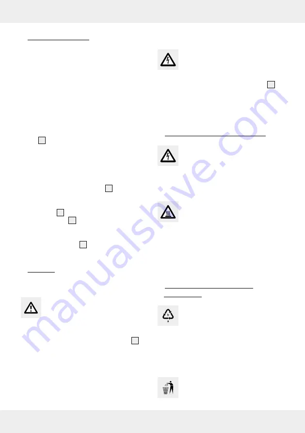 Parkside PAS 10 A3 Installation, Operating And Safety Information Download Page 20