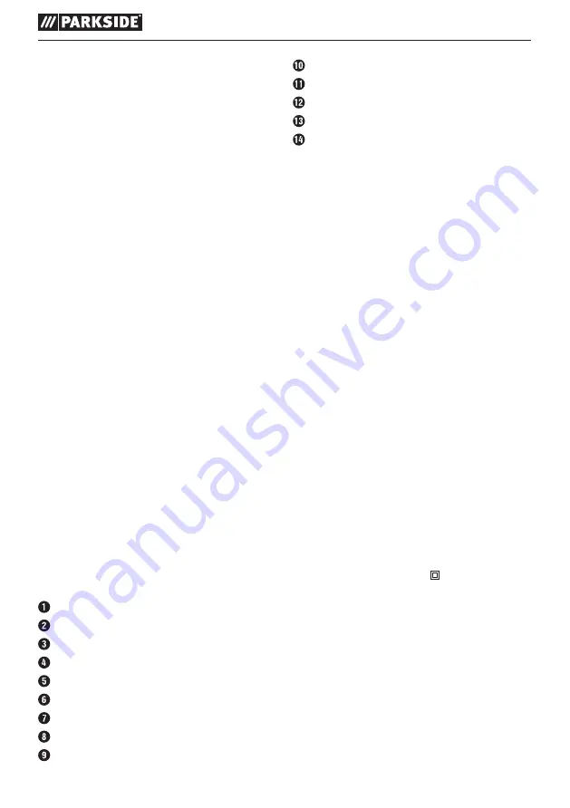 Parkside PBH 1050 B2 Instructions Manual Download Page 15