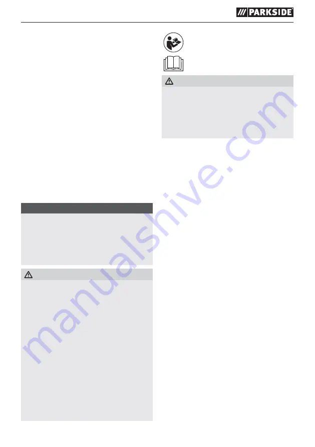 Parkside PBH 1050 B2 Instructions Manual Download Page 16