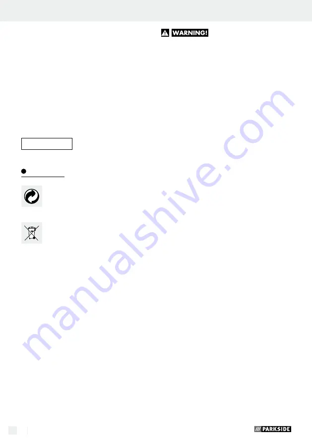 Parkside PBH 1050 B2 Operation And Safety Notes Translation Of The Original Instructions Download Page 12