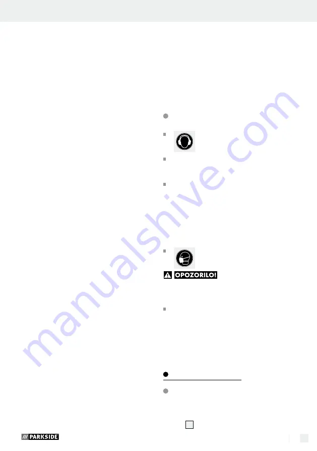 Parkside PBH 1050 B2 Operation And Safety Notes Translation Of The Original Instructions Download Page 31