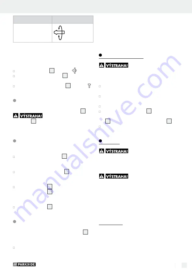 Parkside PBH 1050 B2 Operation And Safety Notes Translation Of The Original Instructions Download Page 43