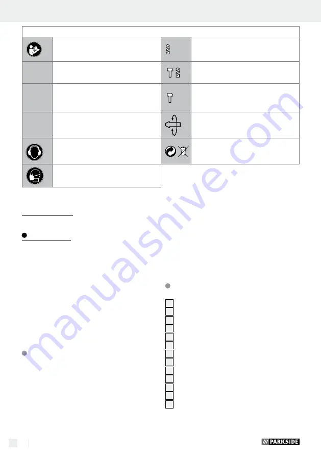 Parkside PBH 1050 B2 Operation And Safety Notes Translation Of The Original Instructions Download Page 58