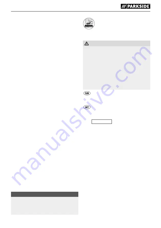 Parkside PBH 1050 B2 Translation Of The Original Instructions Download Page 32