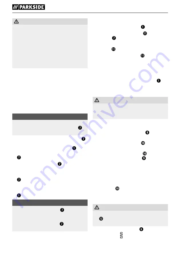 Parkside PBH 800 A1 Instructions Manual Download Page 59