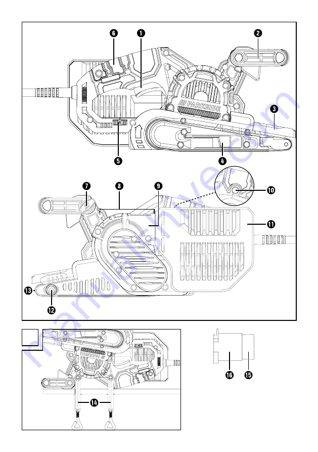 Parkside PBSD 600 A1 Translation Of The Original Instructions Download Page 3