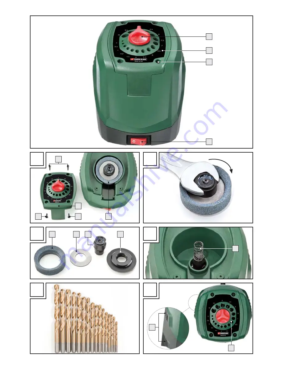 Parkside PBSG 55 A1 Скачать руководство пользователя страница 3