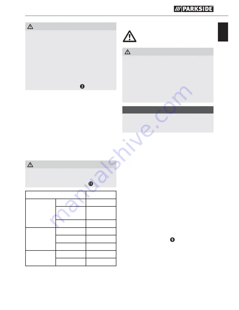 Parkside PDEXS 150 B2 User Manual Download Page 12