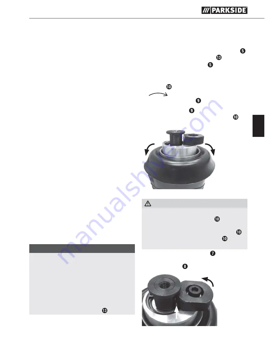 Parkside PDEXS 150 B2 User Manual Download Page 60