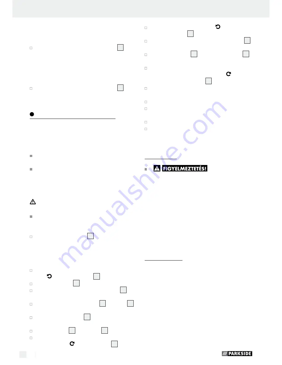 Parkside PDFP 500 B2 Operation And Safety Notes Download Page 18