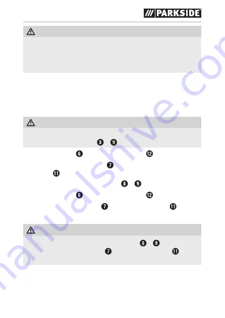 Parkside PDSS 16 A1 Original Instructions Manual Download Page 22