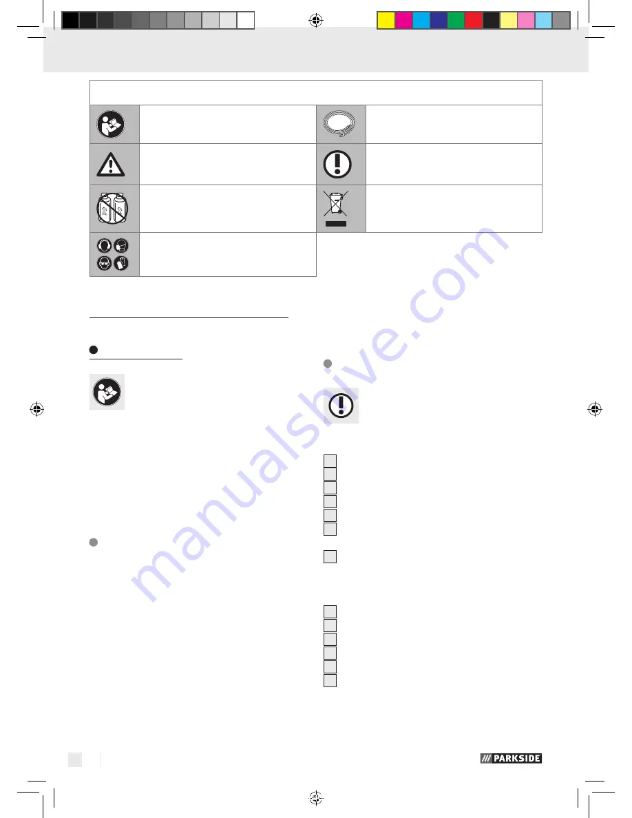 Parkside PDSS 310 A1 Operation And Safety Notes Download Page 30