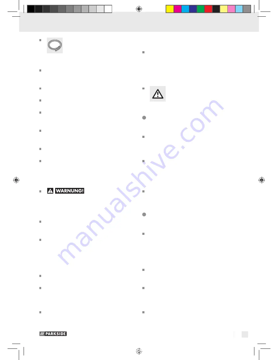 Parkside PDSS 310 A1 Скачать руководство пользователя страница 61