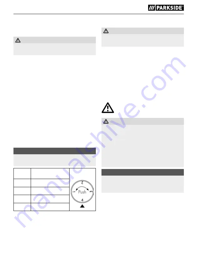 Parkside PDSS 310 B5 Translation Of The Original Instructions Download Page 63