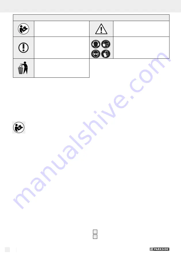 Parkside PDWE 8 A1 Instructions Manual Download Page 72