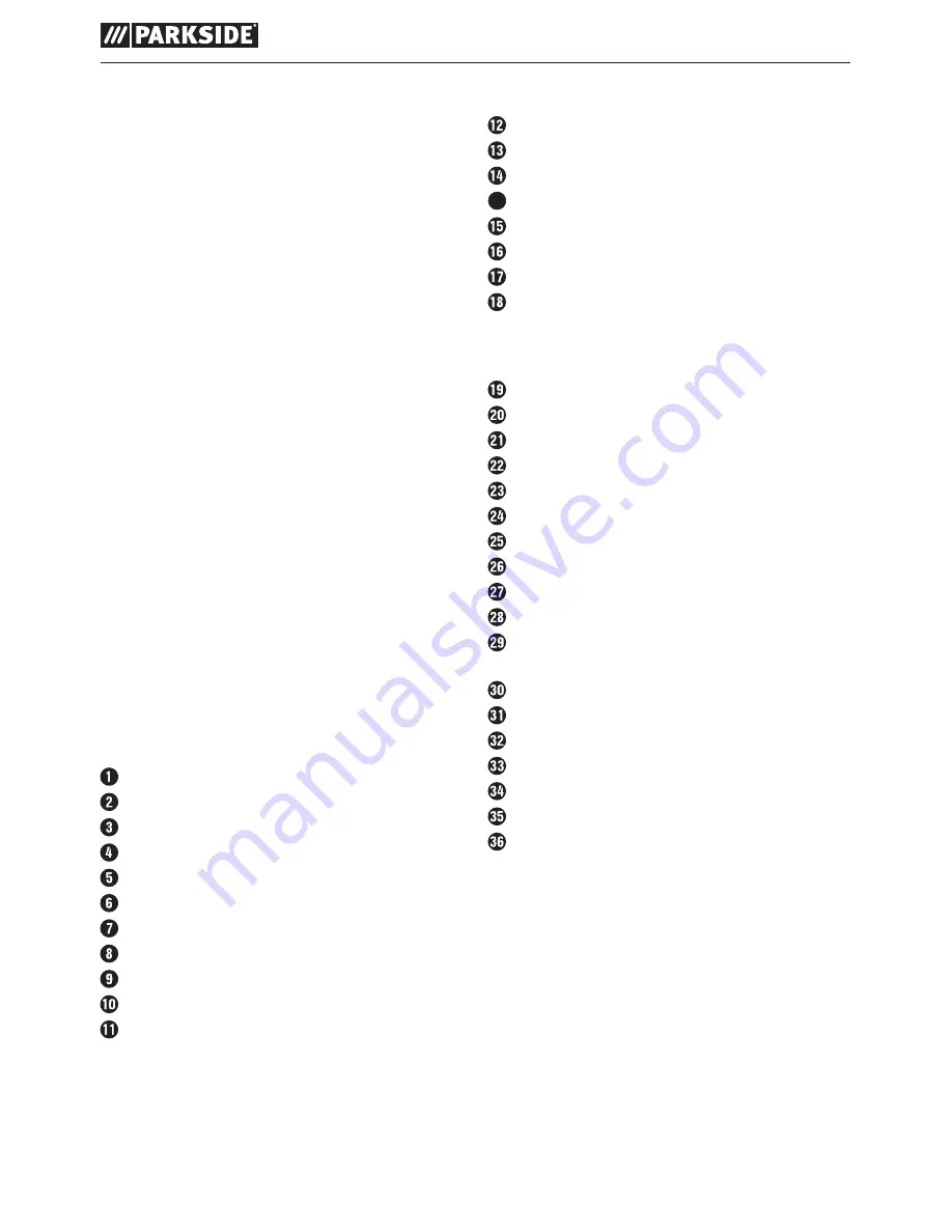 Parkside PFBS 160 B2 Instruction Manual Download Page 41