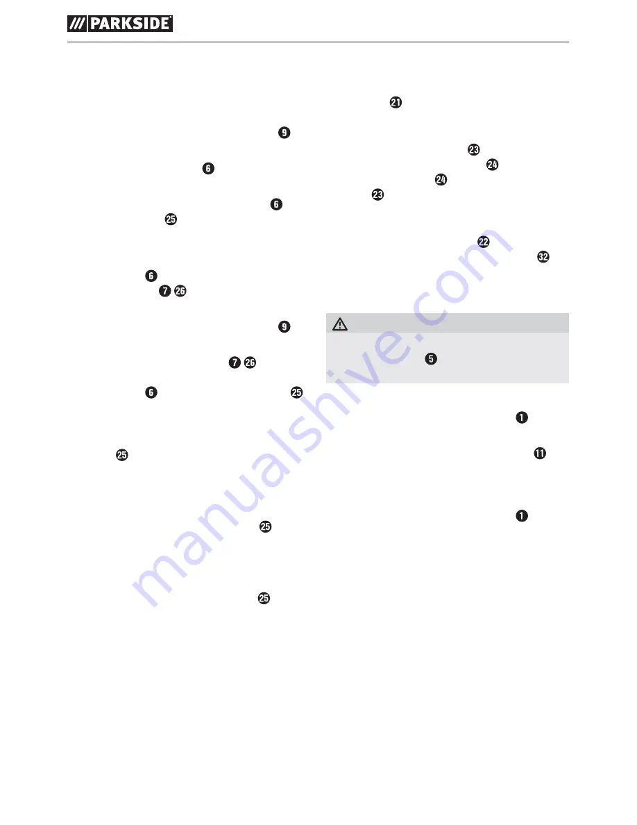 Parkside PFBS 160 B2 Instruction Manual Download Page 49