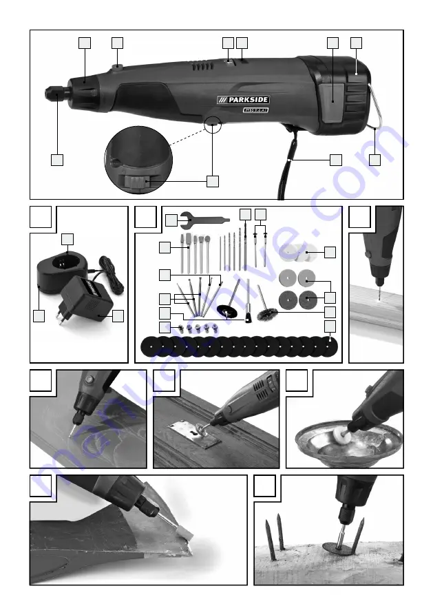 Parkside PFBS 9.6 A1 Скачать руководство пользователя страница 3