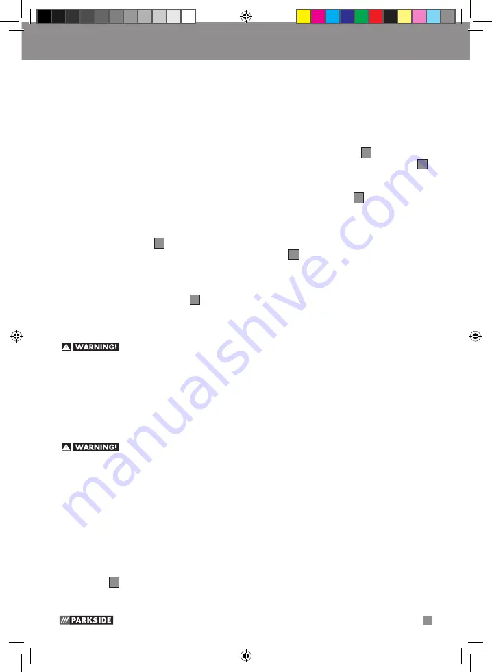 Parkside PFDS 120 A2 Operation And Safety Notes Download Page 19