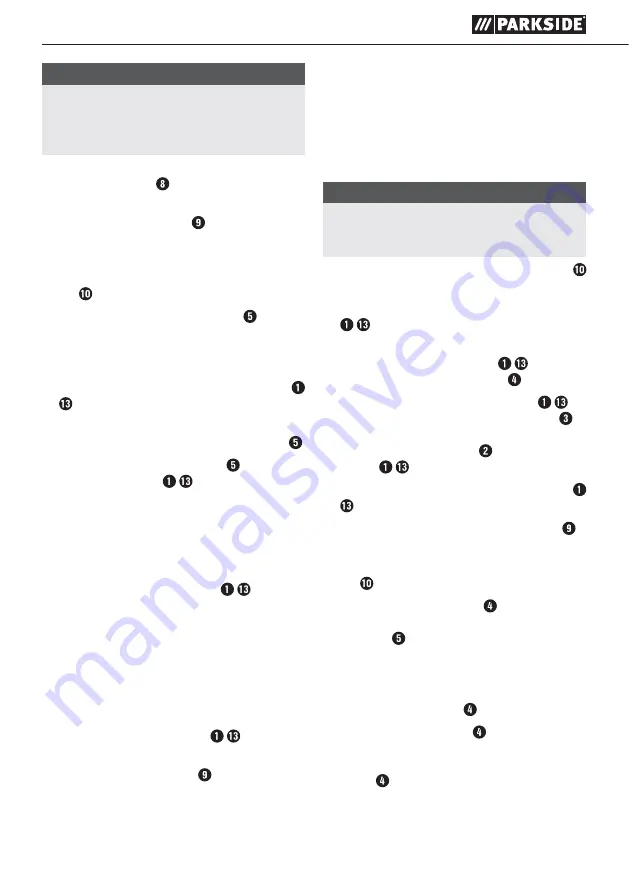 Parkside PFE 50 A1 Скачать руководство пользователя страница 11