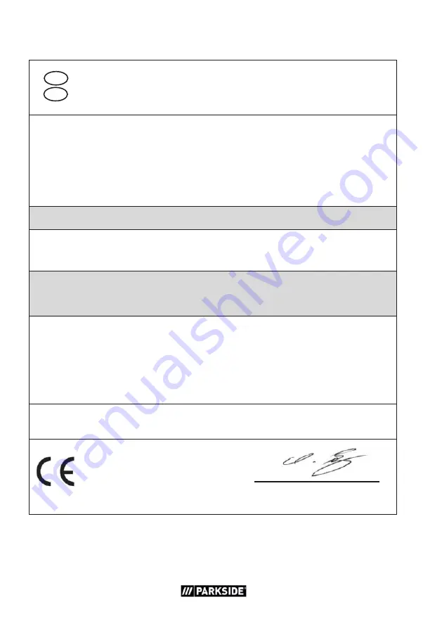 Parkside PGPS 1100 A1 Translation Of The Original Instructions Download Page 78