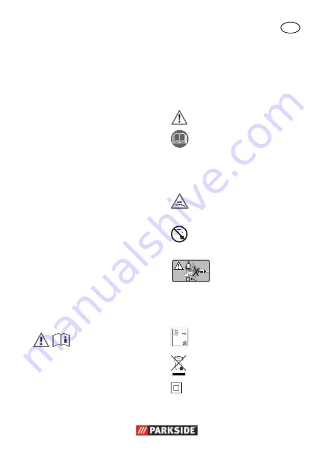 Parkside PHD 100 A1 Original Operation Manual Download Page 47