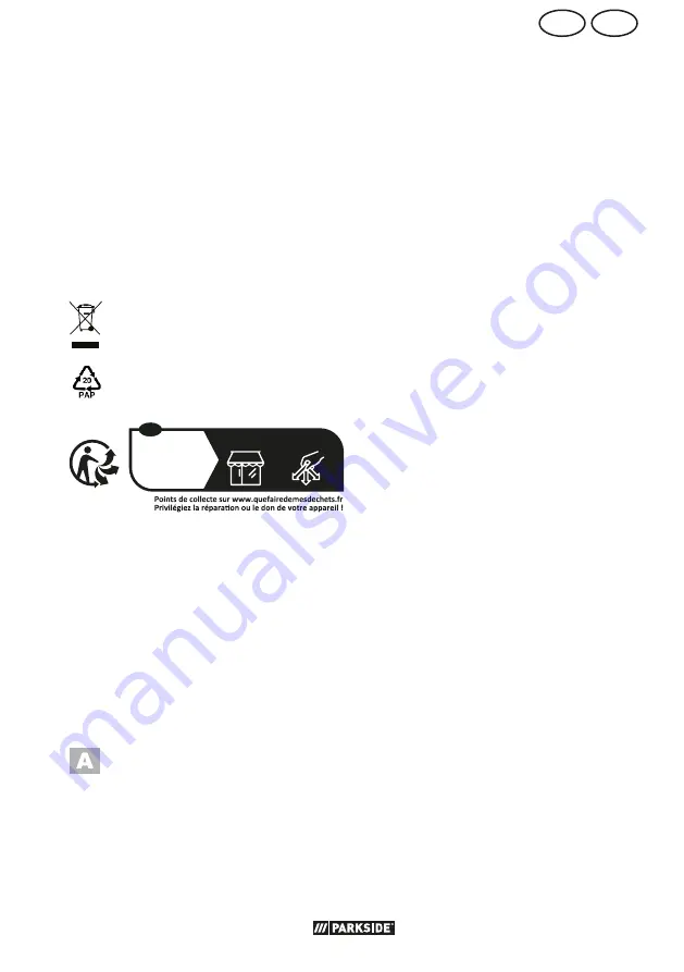 Parkside PHD 170 C2 Original Instructions Manual Download Page 45