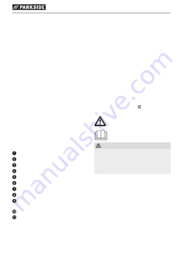 Parkside PHP 500 E3 Original Instructions Manual Download Page 11