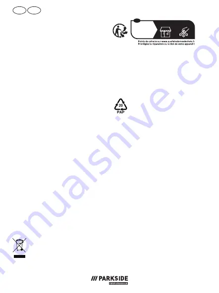 Parkside PLGS 2012 A1 Original Instructions Manual Download Page 56