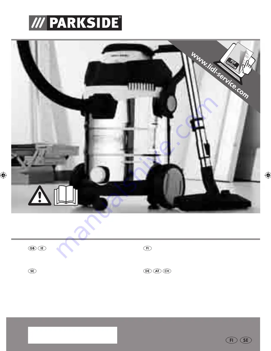 Parkside PNTS 1400 B1 Operation Manual Download Page 1