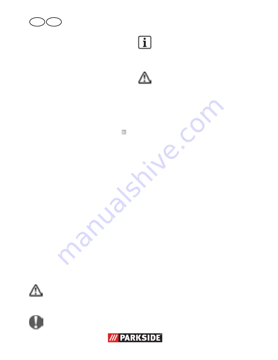 Parkside PNTS 1400 B1 Operation Manual Download Page 6