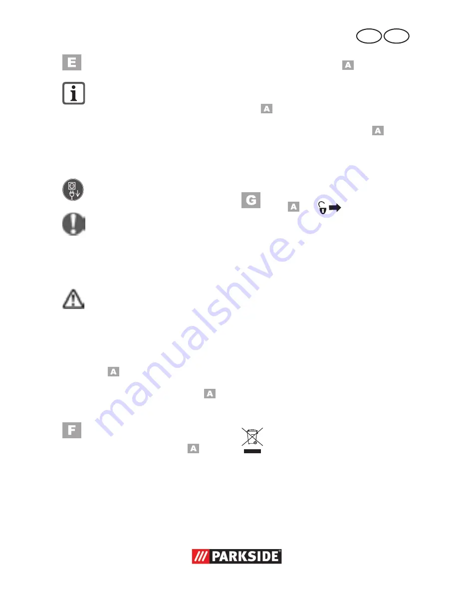 Parkside PNTS 1400 B1 Operation Manual Download Page 9