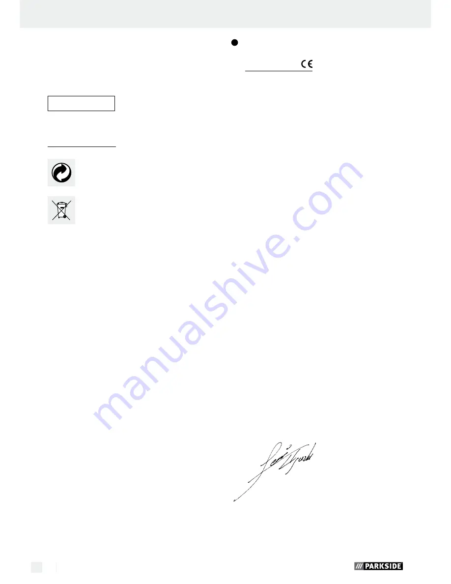 Parkside POF 1200 A1 Operation Manual Download Page 34