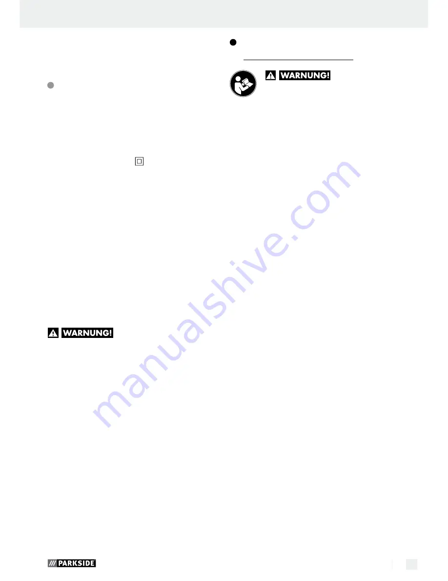 Parkside POF 1200 A1 Operation Manual Download Page 47