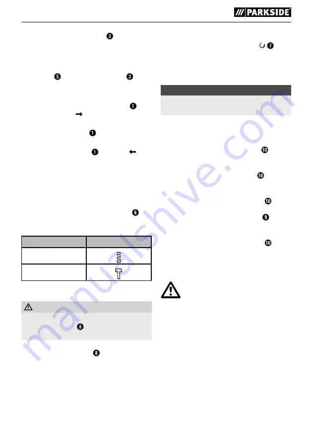 Parkside PSBM 750 B3 Translation Of The Original Instructions Download Page 10