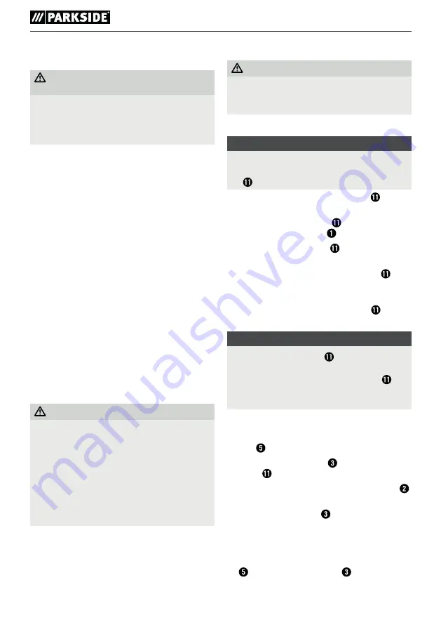 Parkside PSBM 750 B3 Translation Of The Original Instructions Download Page 39