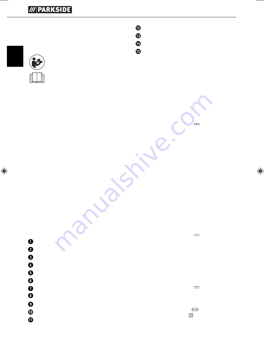 Parkside PSBSA 18-Li A1 Operation Manual Download Page 17