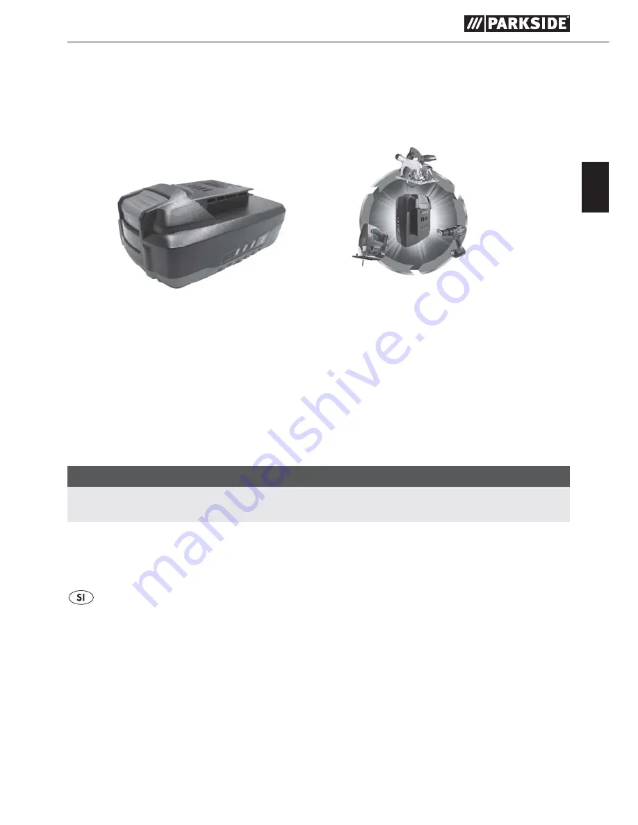 Parkside PSBSA 18-Li B2 Operating Manual Download Page 38