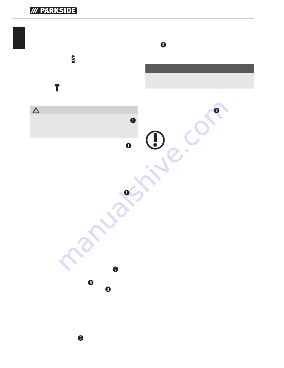 Parkside PSBSA 18-Li B2 Original Operation Manual Download Page 11