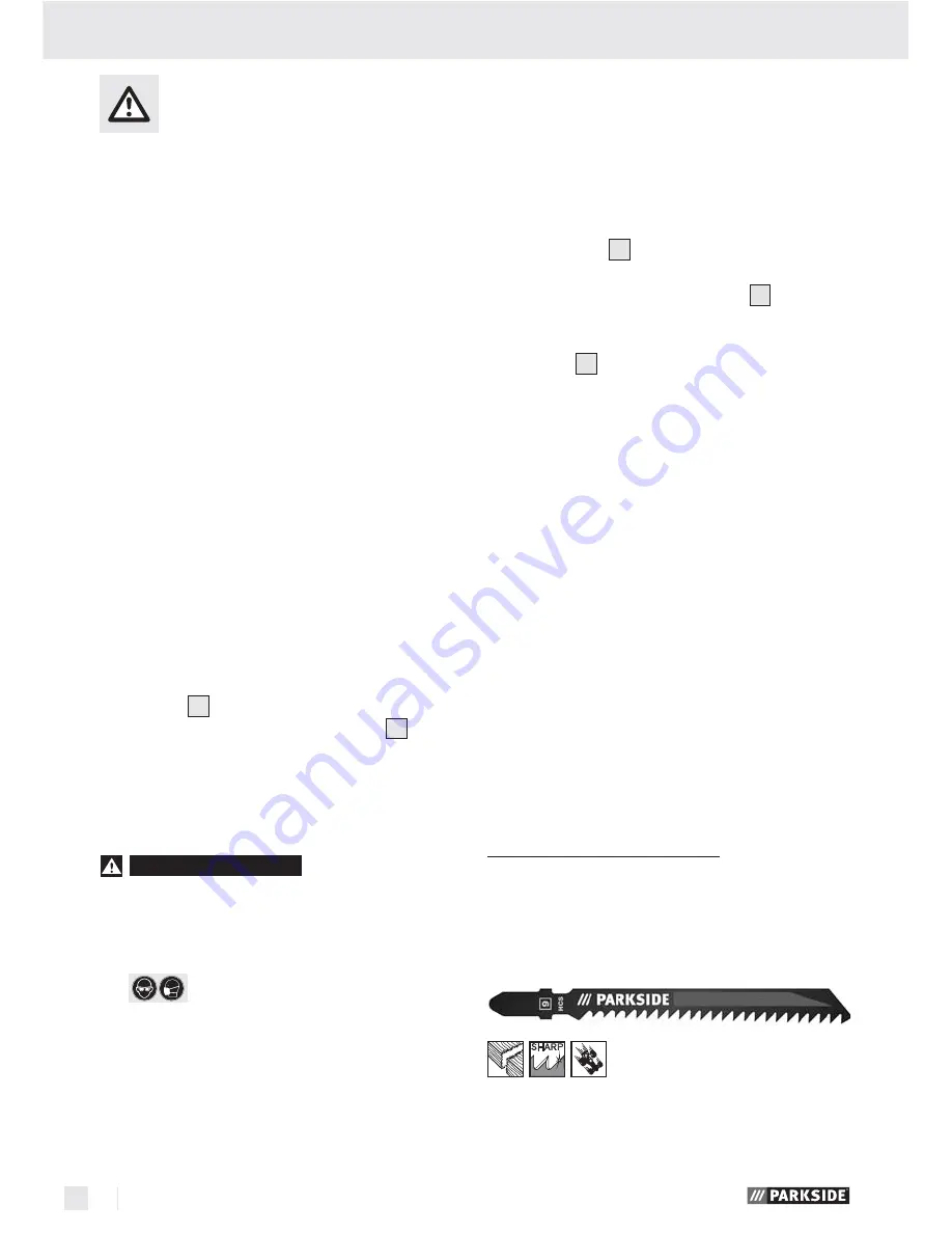 Parkside PSTK 730 A1 Скачать руководство пользователя страница 51