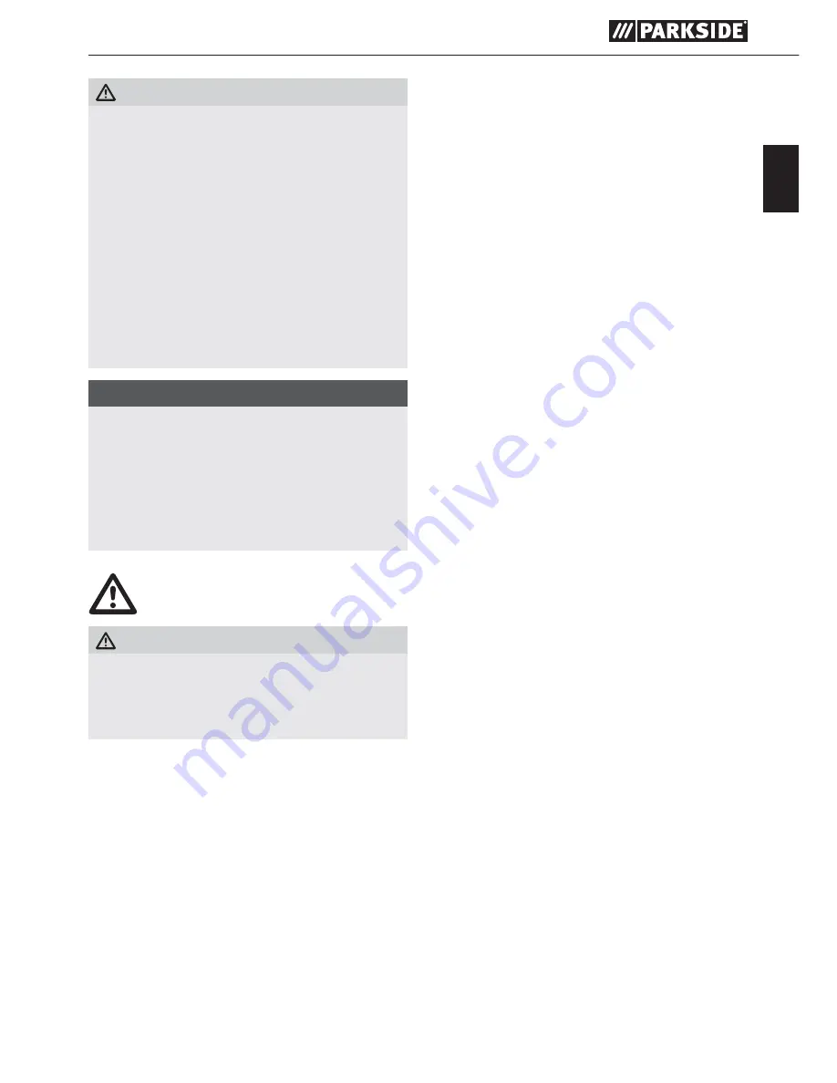 Parkside PSTK 800 A1 Operation Manual Download Page 17