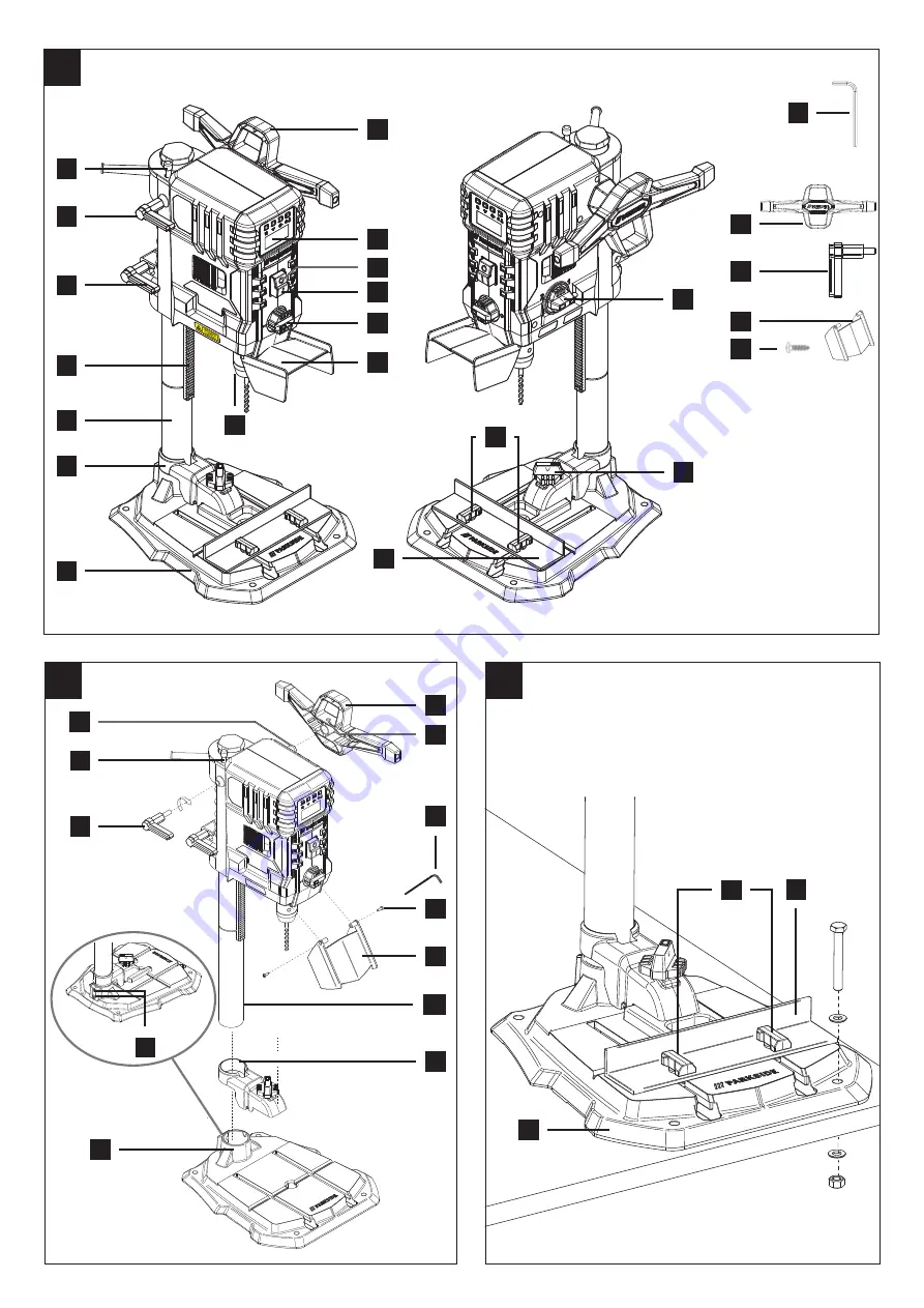 Parkside PTBM 710 A1 Скачать руководство пользователя страница 3