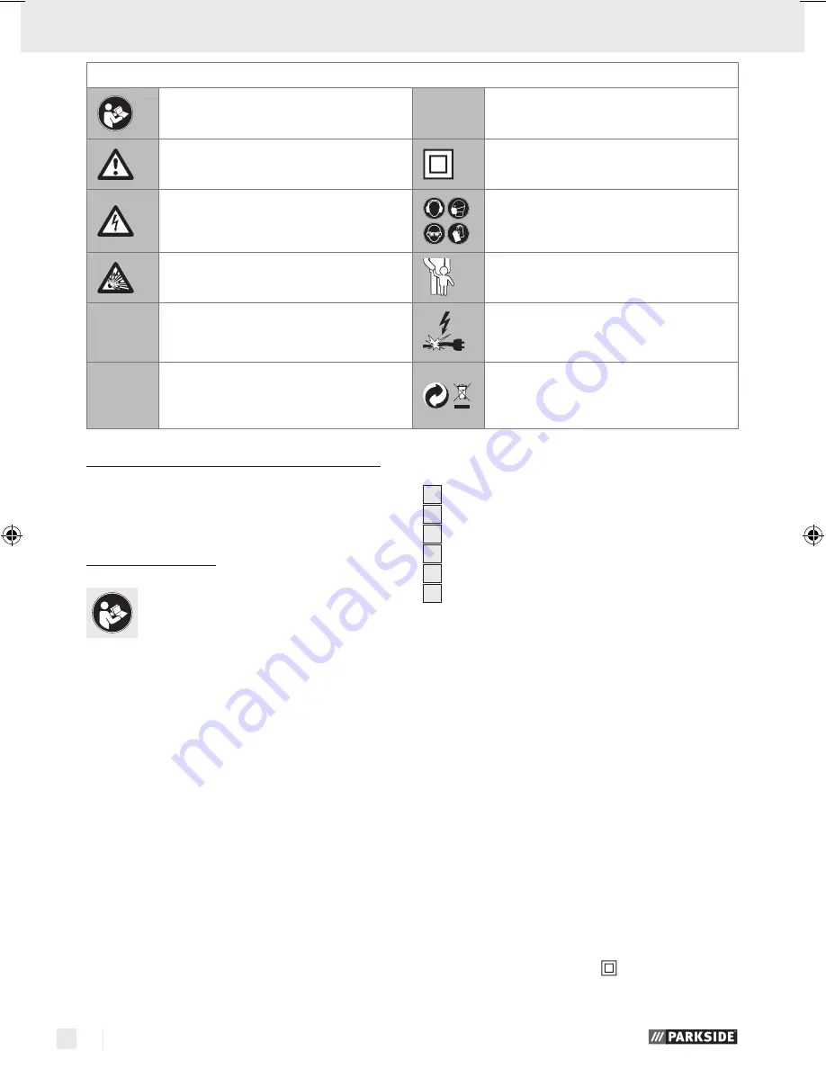 Parkside PWP 90 A1 POLISHING MACHINE User Manual Download Page 32