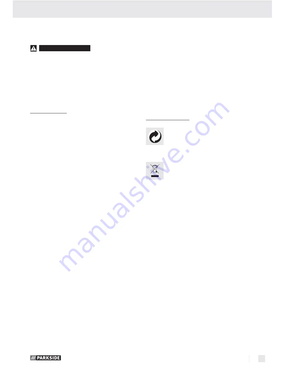 Parkside PWS 125 A1 Operation Manual Download Page 80