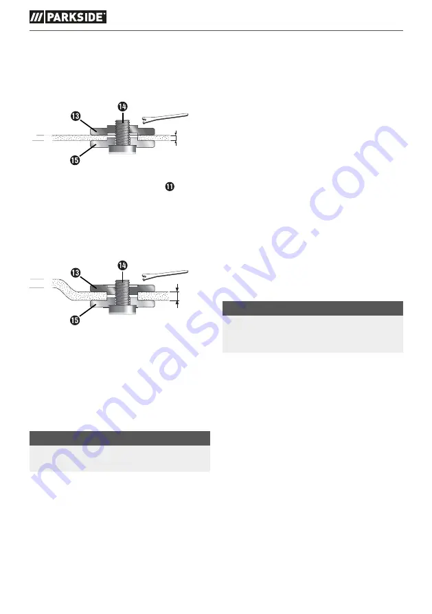 Parkside PWS 125 F6 Translation Of The Original Instructions Download Page 114