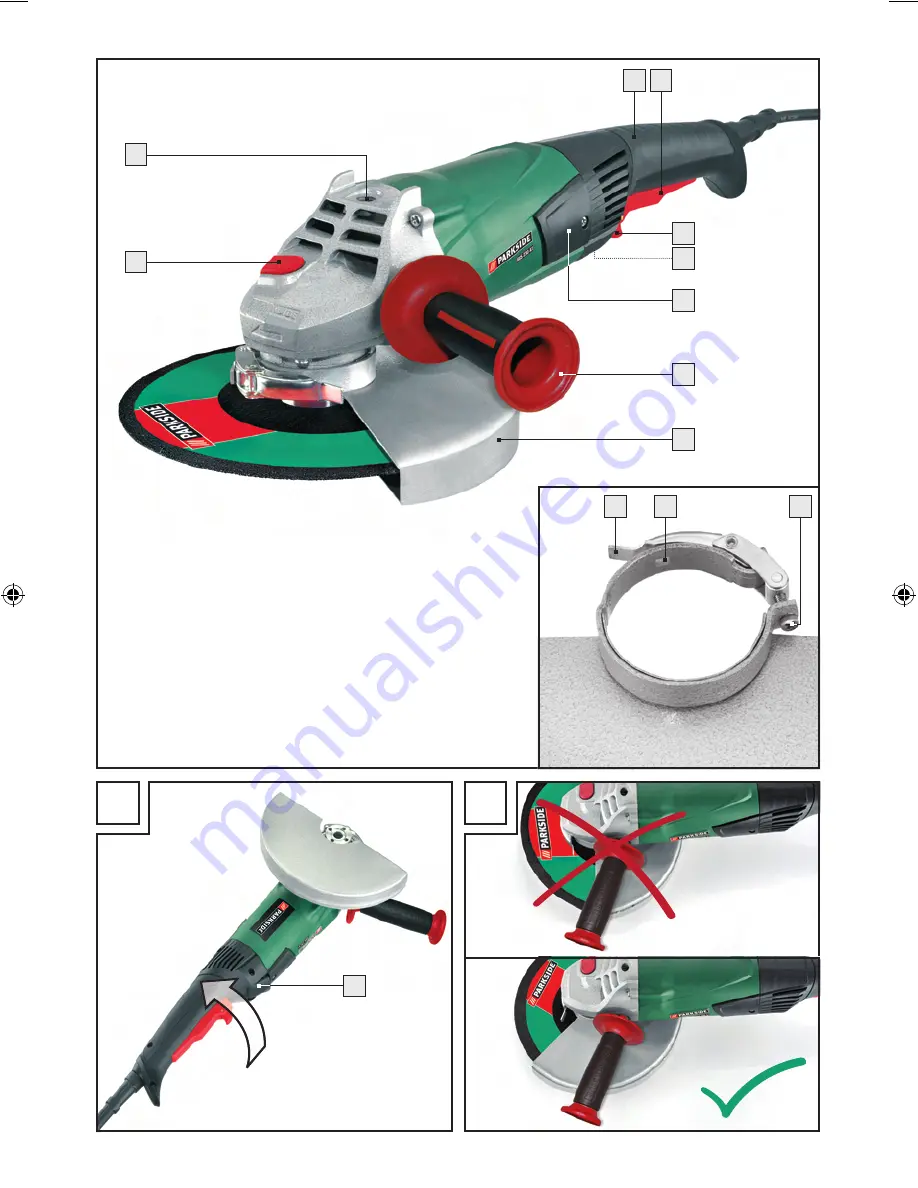 Parkside PWS 230 A1 Operation Manual Download Page 3