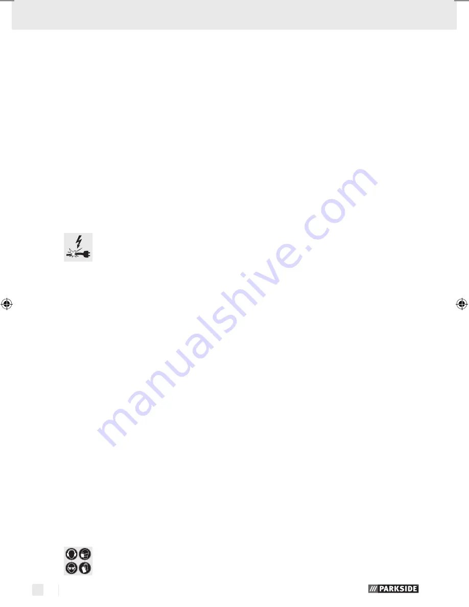 Parkside PWS 230 A1 Operation Manual Download Page 22